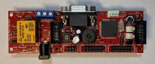 Board ATmega128, bottom