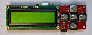 Board ATmega128, top